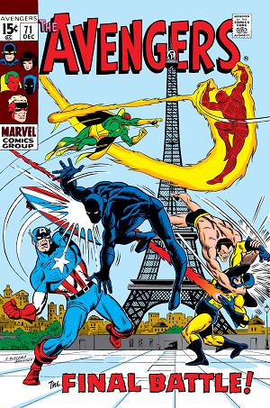 Avengers #71  cover