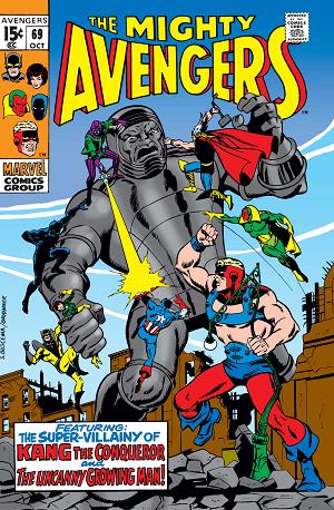 Avengers #69  cover