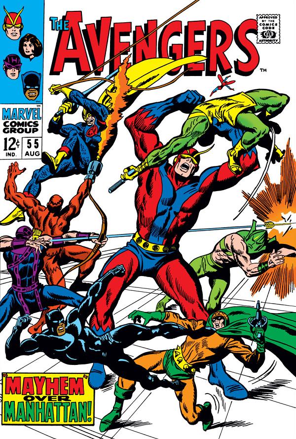 Avengers #55  cover