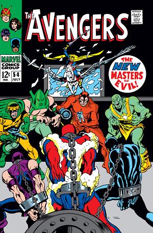 Avengers #54  cover