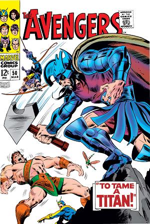 Avengers #50  cover