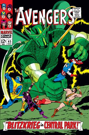 Avengers #45  cover