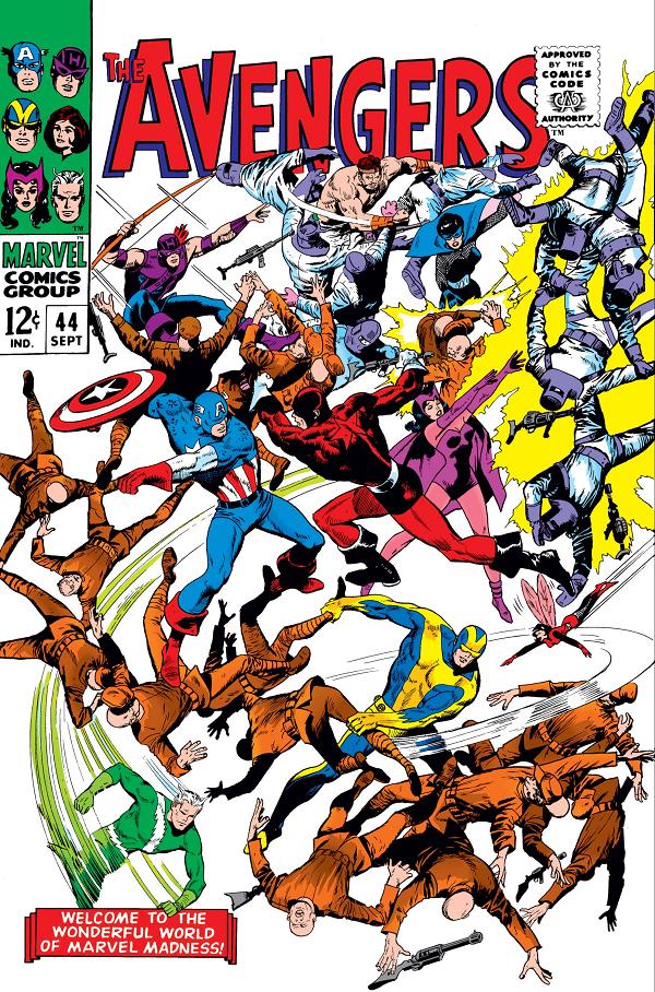 Avengers #44  cover
