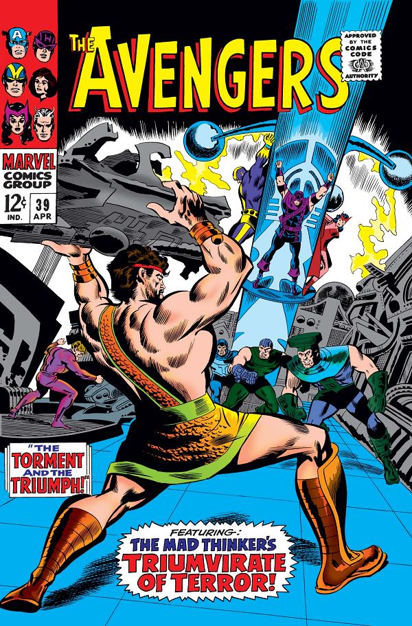 Avengers #39  cover