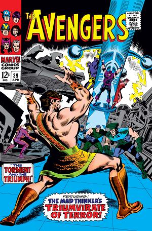 Avengers #39  cover