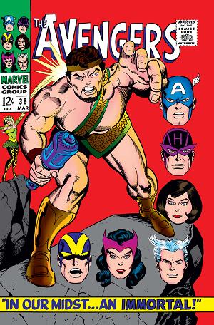 Avengers #38  cover