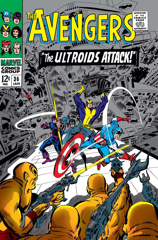 Avengers #36  cover