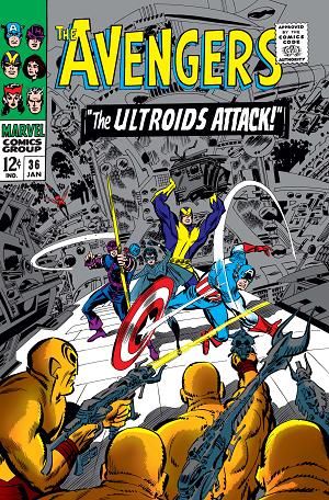 Avengers #36  cover