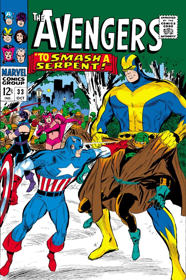 Avengers #33  cover