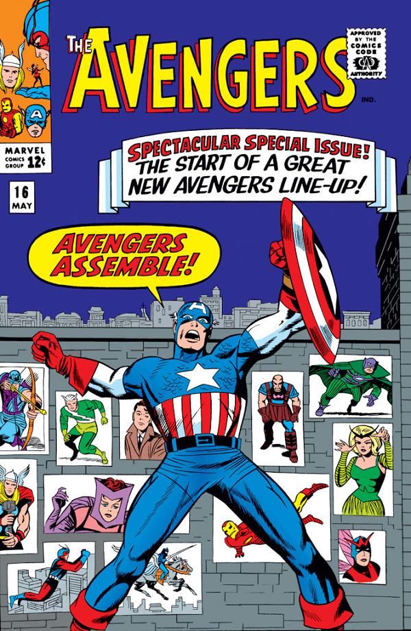 Avengers #16  cover