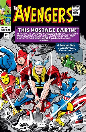 Avengers #12  cover