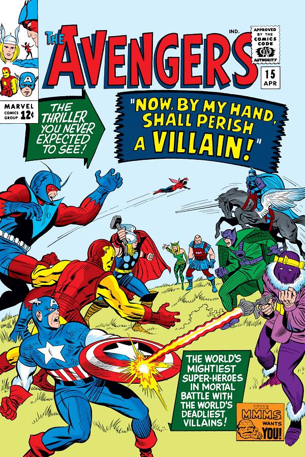Avengers #15  cover