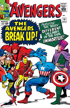 Avengers #10  cover