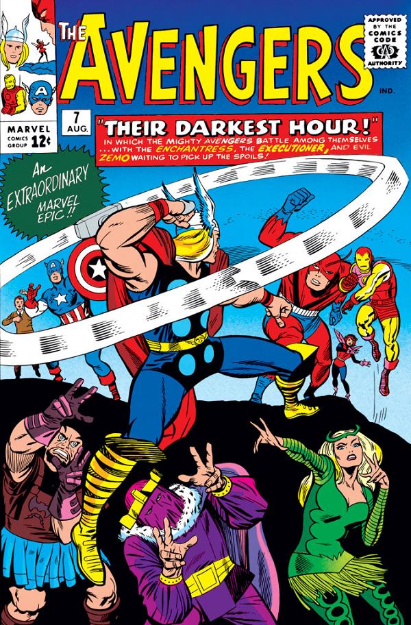 Avengers #7  cover