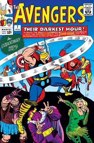 Avengers #7  cover