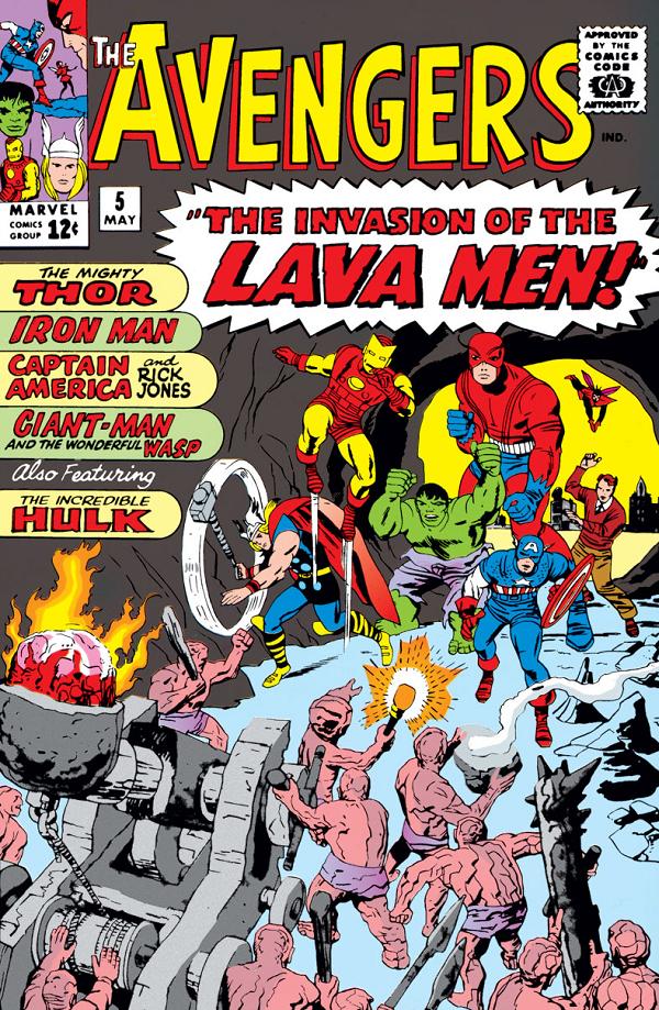 Avengers #5  cover
