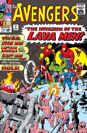 Avengers #5  cover