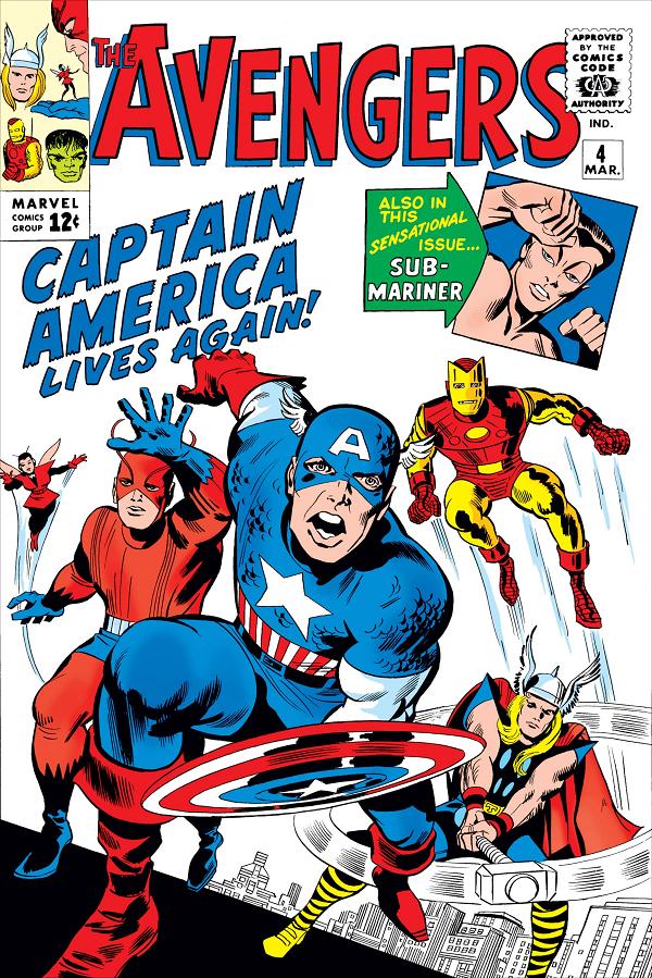 Avengers #4  cover