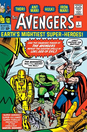 Avengers #1  cover