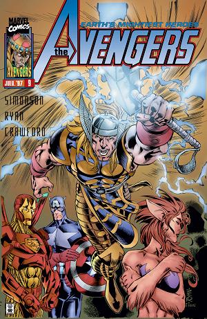 Avengers #9 cover