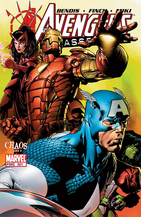 Avengers #501 cover