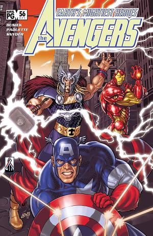 Avengers #56  cover