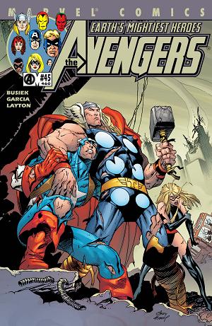 Avengers #45  cover