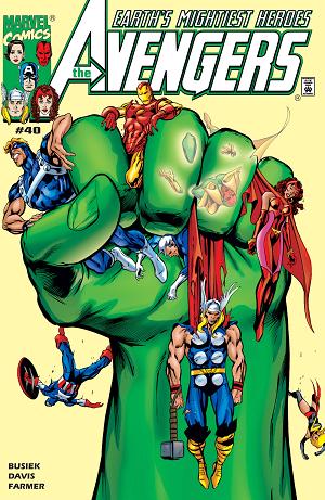 Avengers #40  cover