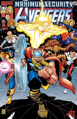 Avengers #35  cover