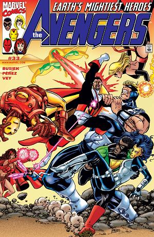 Avengers #33  cover