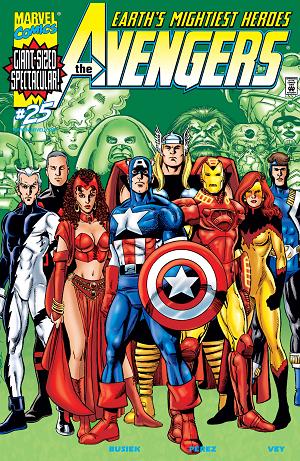 Avengers #25  cover