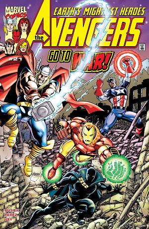 Avengers #21  cover