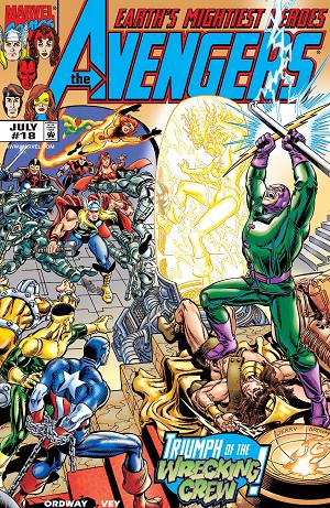 Avengers #18  cover