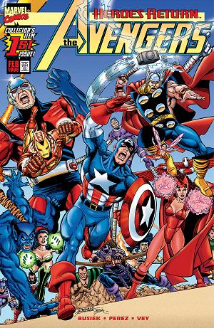 Avengers #1  cover