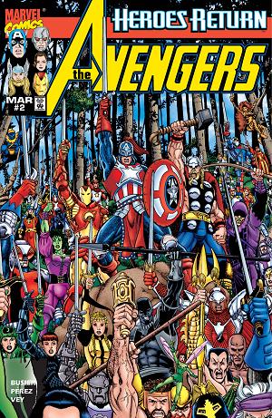 Avengers #2  cover
