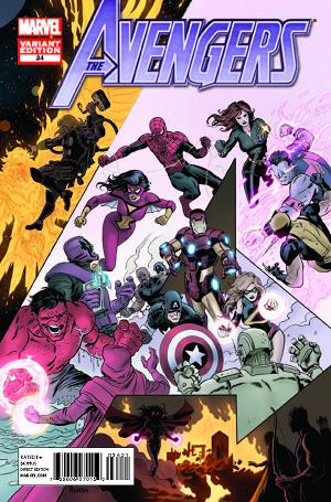 Avengers #34 cover