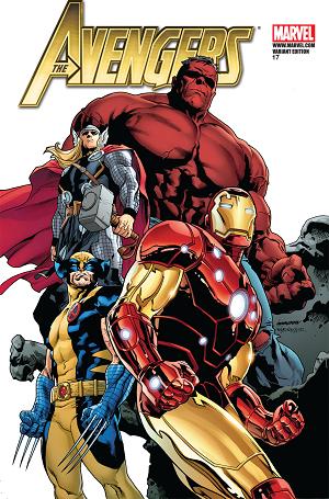 Avengers #17  cover