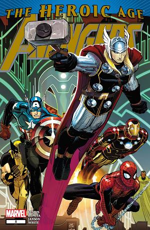 Avengers #5  cover