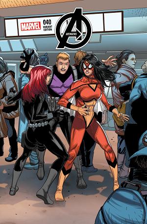 Avengers #40 cover