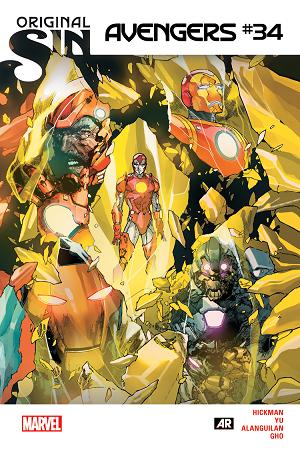 Avengers #34  cover