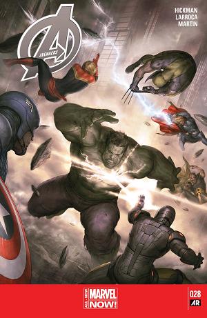 Avengers #28  cover