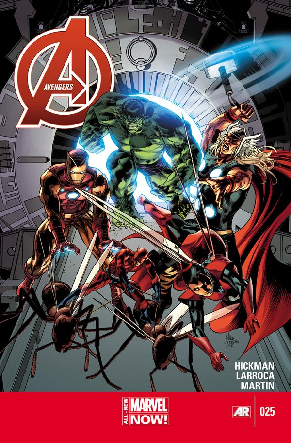Avengers #25  cover