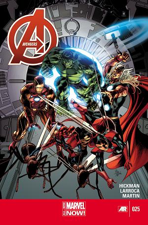 Avengers #25  cover