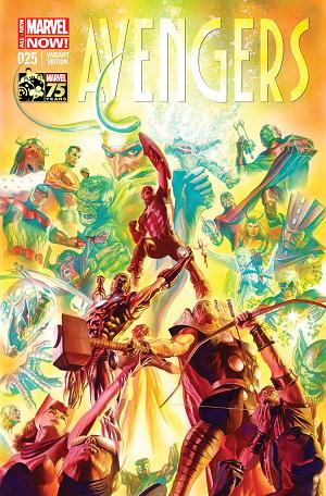 Avengers #25 cover