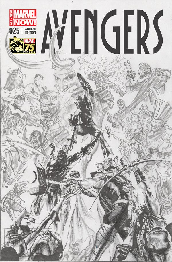 Avengers #25  cover