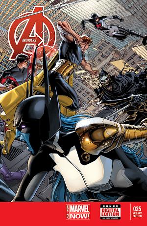 Avengers #25 cover