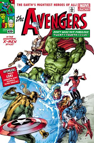 Avengers #24 cover
