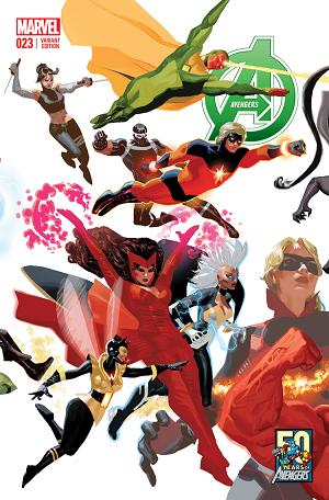 Avengers #23 cover
