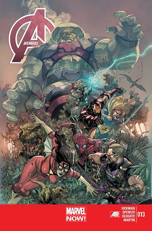 Avengers #13  cover