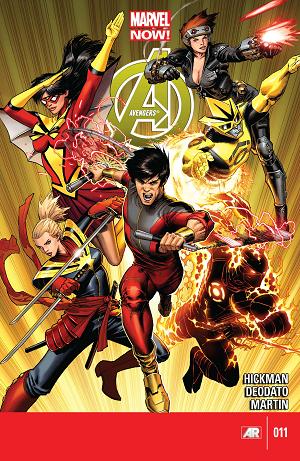 Avengers #11  cover